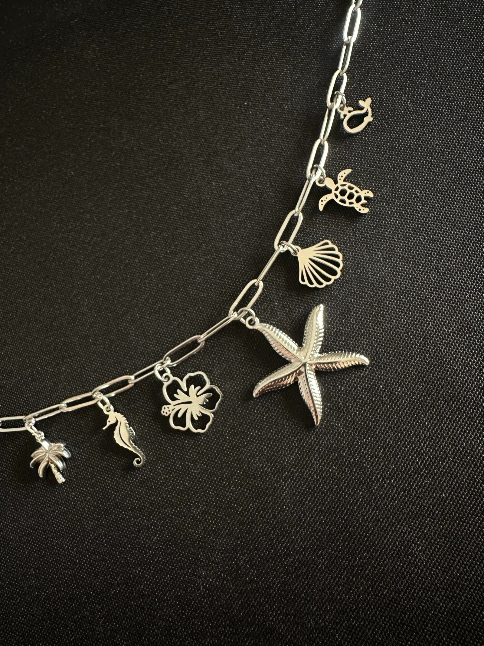 Collier Breloque/Charms à personnaliser acier inoxydable doré ou argenté  – photo 8